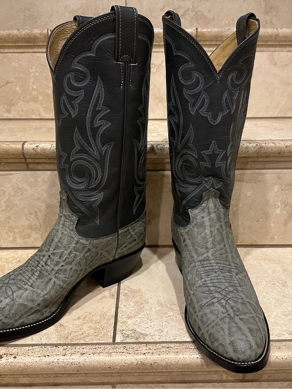 Brand New Genuine Elephant Justin Boots, Size 9D - Picture 2 of 5